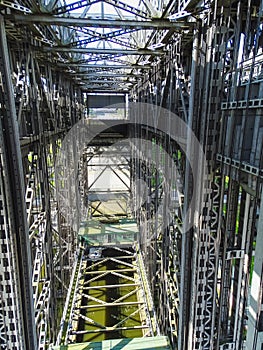 Germany a look into the ancient ship lift lock of niederfinow