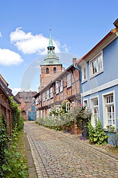 Germany, Lueneburg, lane