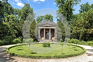 Germany,Potsdam, park Sanssouci , view of the mausoleum.