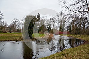 Germany. Potsdam. The territory of the Park Sanssouci. February 18, 2018