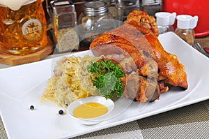 Germany roast pork