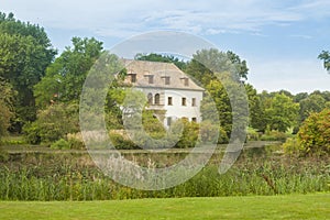 Germany, Saxony, Bad Muskau, Muskauer Park, Pueckler Castle in Summer