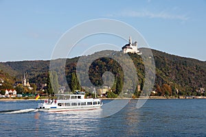 Germany, View of marksburg castle