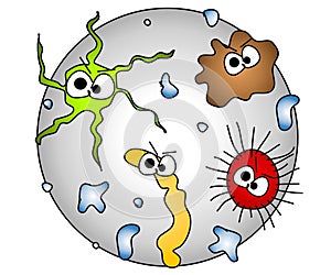 Germs Under The Microscope