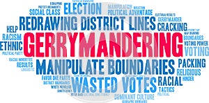 Gerrymandering Word Cloud