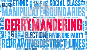 Gerrymandering Word Cloud