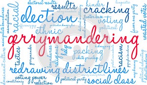 Gerrymandering Word Cloud