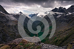 Gertrude Saddle route, fiordland national park, New Zealand