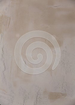 Gesso fresh plaster texture in stucco wall