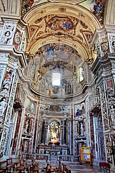 Gesu Church in Palermo Sicily Italy photo