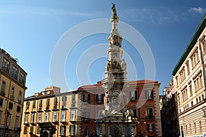 GesÃ¹ Nuovo square. Napoli. Campania. Italy