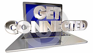 Get Connected Computer Laptop Link Internet Website