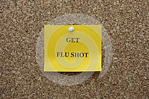 Get flu shot
