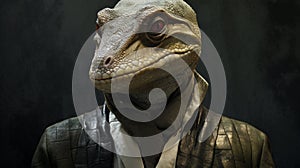 Get A Free Star Wars Arkham Citys Lizard Head Mask And Collar On Io9 photo