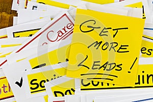 Get more leads consumer marketing generation business leadership sales