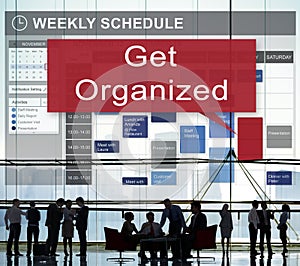 Get Orgaized Management Set Up Organization Plan Concept