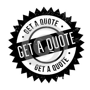 Get a quote stamp