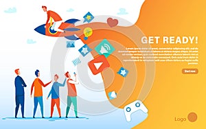 Get Ready Motivate WOM Marketing Landing Page