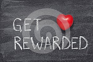 Get rewarded heart