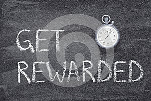 Get rewarded watch