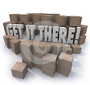 Get It There Shipping Cardboard Boxes Fast Shipment