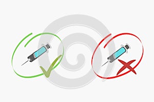 For and against vaccination
