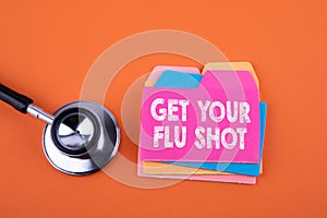 Get Your Flu Shot, Health Concept photo