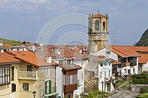 Getaria town in Gipuzkoa