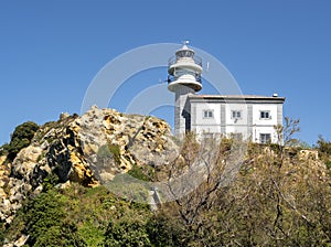 Getaria lighthouse photo