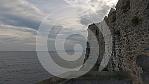 Getting away from the fortress cliff lighthouse in Castro Urdiales 14