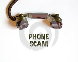 Getting a call that is a phone scam