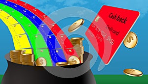 Getting cash back on credit card purchases is like finding the pot of gold at the end of a rainbow
