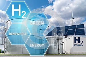 Getting green hydrogen from renewable energy sources