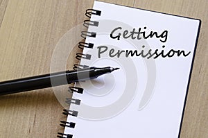 Getting permission write on notebook