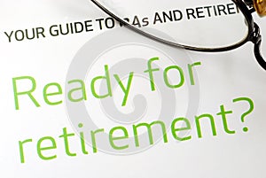 Getting ready for retirement