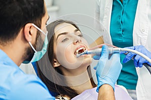 Getting Ready To Start Dental Examination