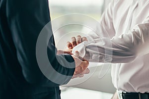 Getting ready wedding bride