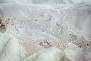 Getting ready wedding bride