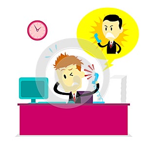 Getting Yelled At By Boss