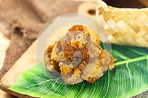 Getuk Goreng is a traditional food from Sokaraja Banyumas, Central Java, Indonesia.