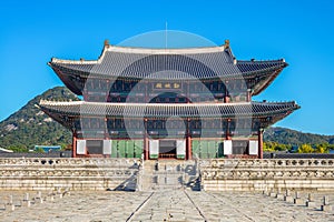 Geunjeongjeon, main throne hall of Gyeongbokgung