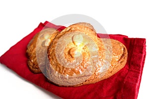 Gevulde koek (filled cookie with almond paste)