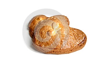 Gevulde koek (filled cookie with almond paste)