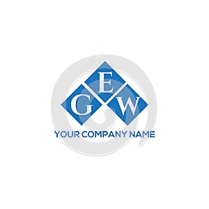 GEW letter logo design on BLACK background. GEW creative initials letter logo concept. GEW letter design.GEW letter logo design on