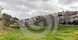 Gey Ben Hinnom Park - called in the Holy Books as the Blazing Inferno in Jerusalem city in Israel