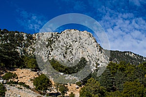 Geyikbayiri and Sivridag rock climbing crag area, Turkey