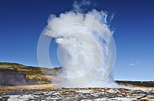 Geyser in Iceland