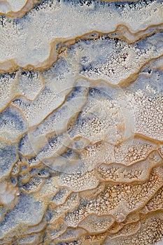 Geyser Mineral Deposit Pattern