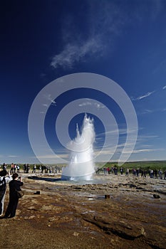 Geyser Strokkur, Iceland