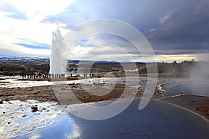 Geyser Strokkur, Iceland